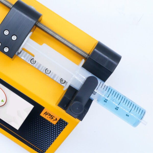 Single channel pump with receipt saving and recall capability