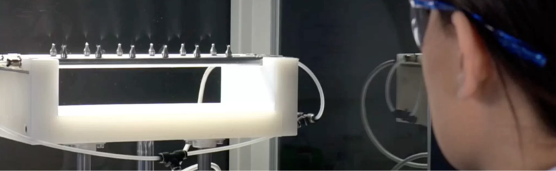 Inovenso NS24 multi-nozzle electrospinning machine — syringe pump setup guide